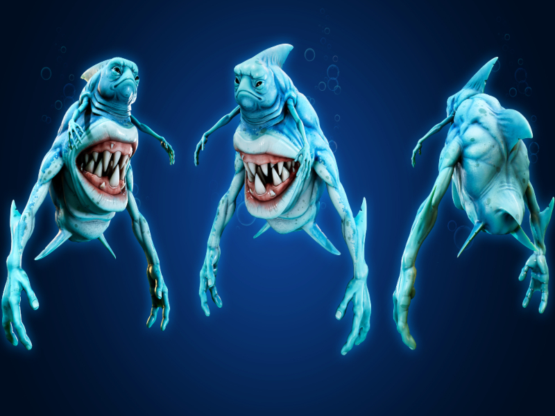 3D character design portfolio